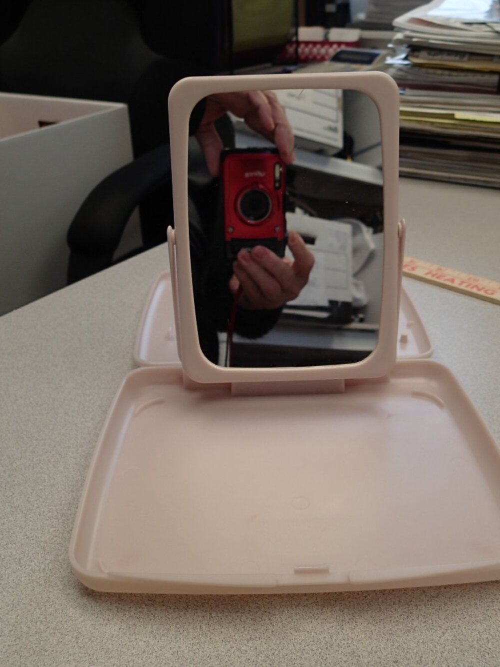 Pink Makeup Mirror